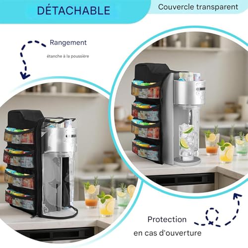 Housse machine à soda étanche contre les projections de cuisine - 5