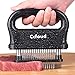 Produktbild Ccfoud Fleischklopfer,Fleischzartmacher Meat tenderizer 48 Edelstahl Ultra Sharp Nadel Klingen Tenderizers,Manuelle Küche Kochwerkzeug für Steak Rindfleisch Huhn Schweinefleisch