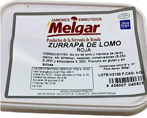 ZURRAPA DE LOMO ROJA 0.5 kg