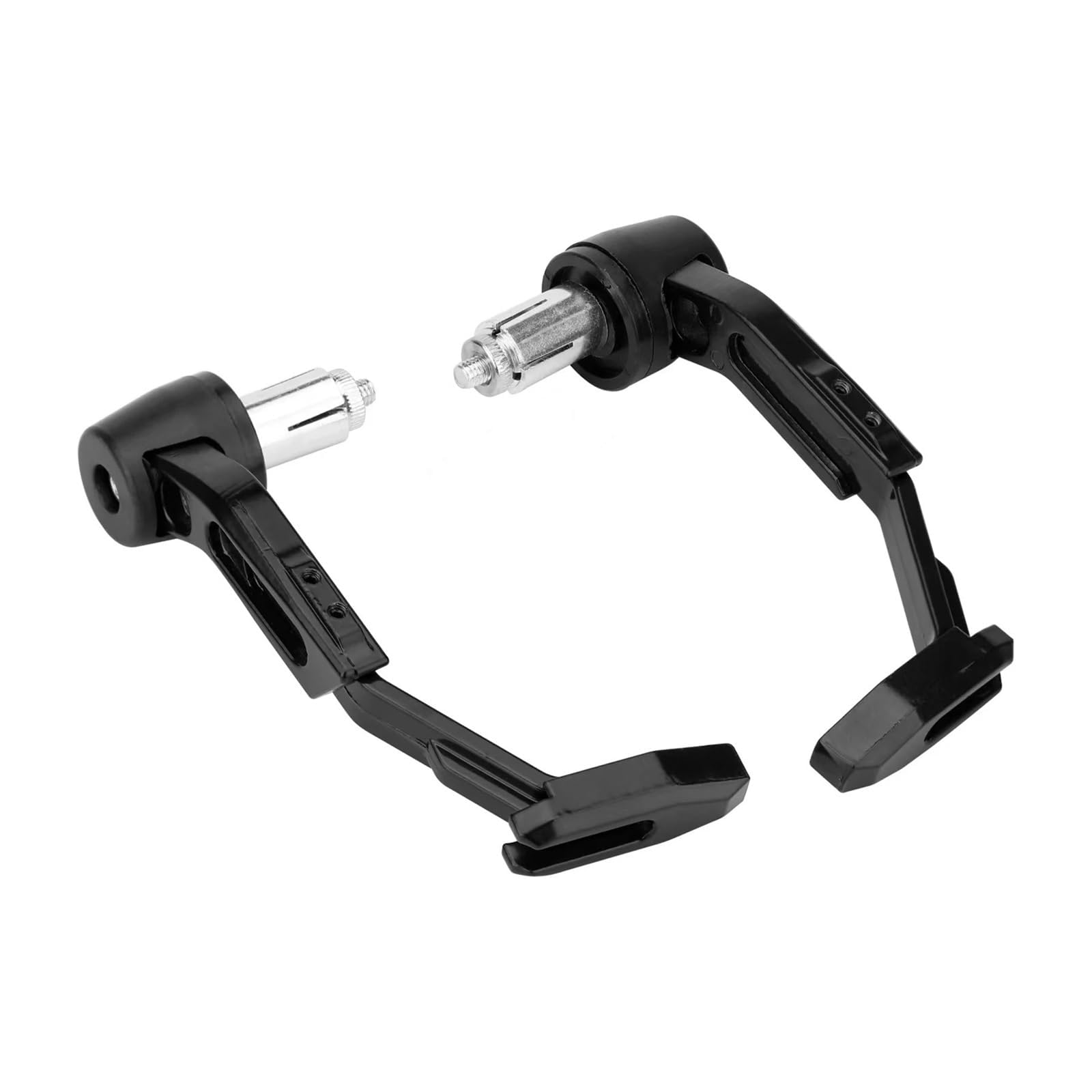 Tryagat Black 2 Pcs Motorcycle Hand Guard For Abarth 500 595 124 Spider