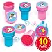 Baker Ross- Sellos de Unicornios con entintado automático (Pack de 10) para...