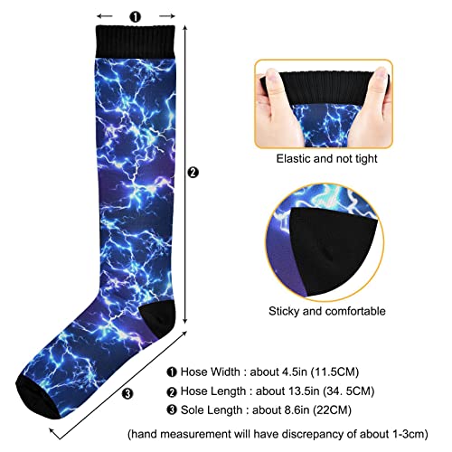Image of Compression Socks for Women & Men, Knee High Socks for Circulation Medical Running Athletic Nurse Travel