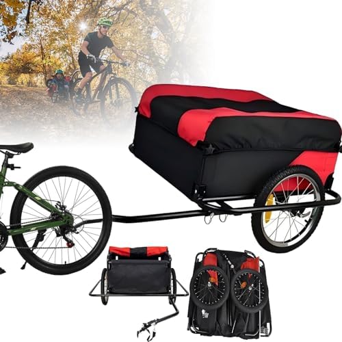 Faltbarer, robuster Du-C-Anhänger für einfachen Transport – perfekt für Camping, Einkaufen und Umzug – langlebig, leicht und vielseitig