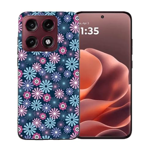 LCEHTOGYE �K�p Motorola Edge 70 Pro�p�P�[�X�A�K�p Motorola Edge 70 Pro (6,78")�ƌ݊����̂��钴���^�u���b�N�\�t�gTPU�V���R���Q���P�[�X�ی�J�o�[ - BST19