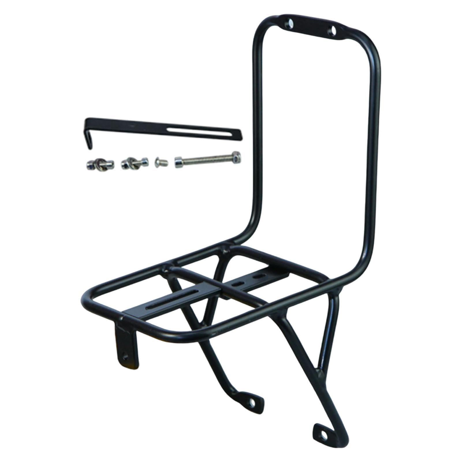 Bike Front Cargo Rack Professional Accessory Aluminum Alloy for V Brake Bike Black Sporting Goods|Cycling|Bicycle Accessories|Carrier & Pannier Racks