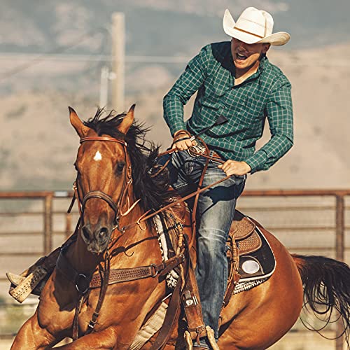 Zhichengbosi Reitgerte aus Kunstleder, mit rutschfestem Gel-Griff, 30 cm, Schwarz