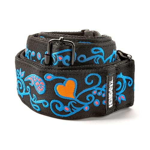 Sangle de guitare Dunlop Jimi Hendrix Blacklight le cadeau idéal pour guitariste