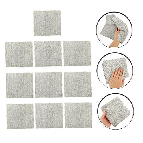 Outanaya 10 Peças Esponjas De Limpeza De Pano De Microfibra Toalha De Secagem Rápida Toalhas De Limp