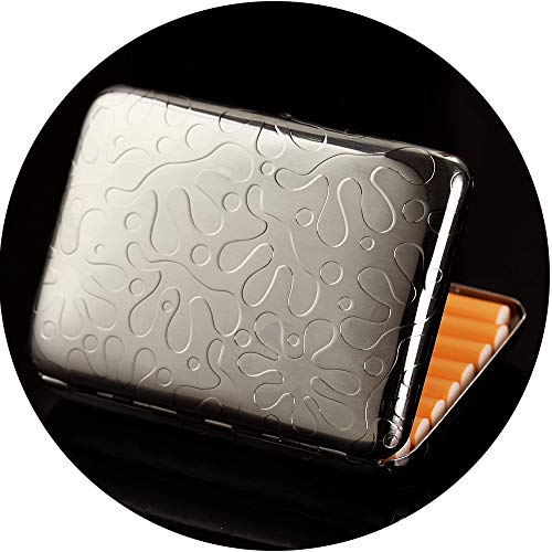 Preisvergleich Produktbild XIAOXIAO Zigarettenschachtel Aluminium wasserdichte Zigarettenschachtel 30 Stück Versiegelte Feuchtigkeitsbeständige Zigarettenschachtel Auto Haushalt Zigarettenlagerung