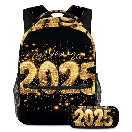 Sac à dos 2 pièces pour garçons et filles avec grande capacité et trousse