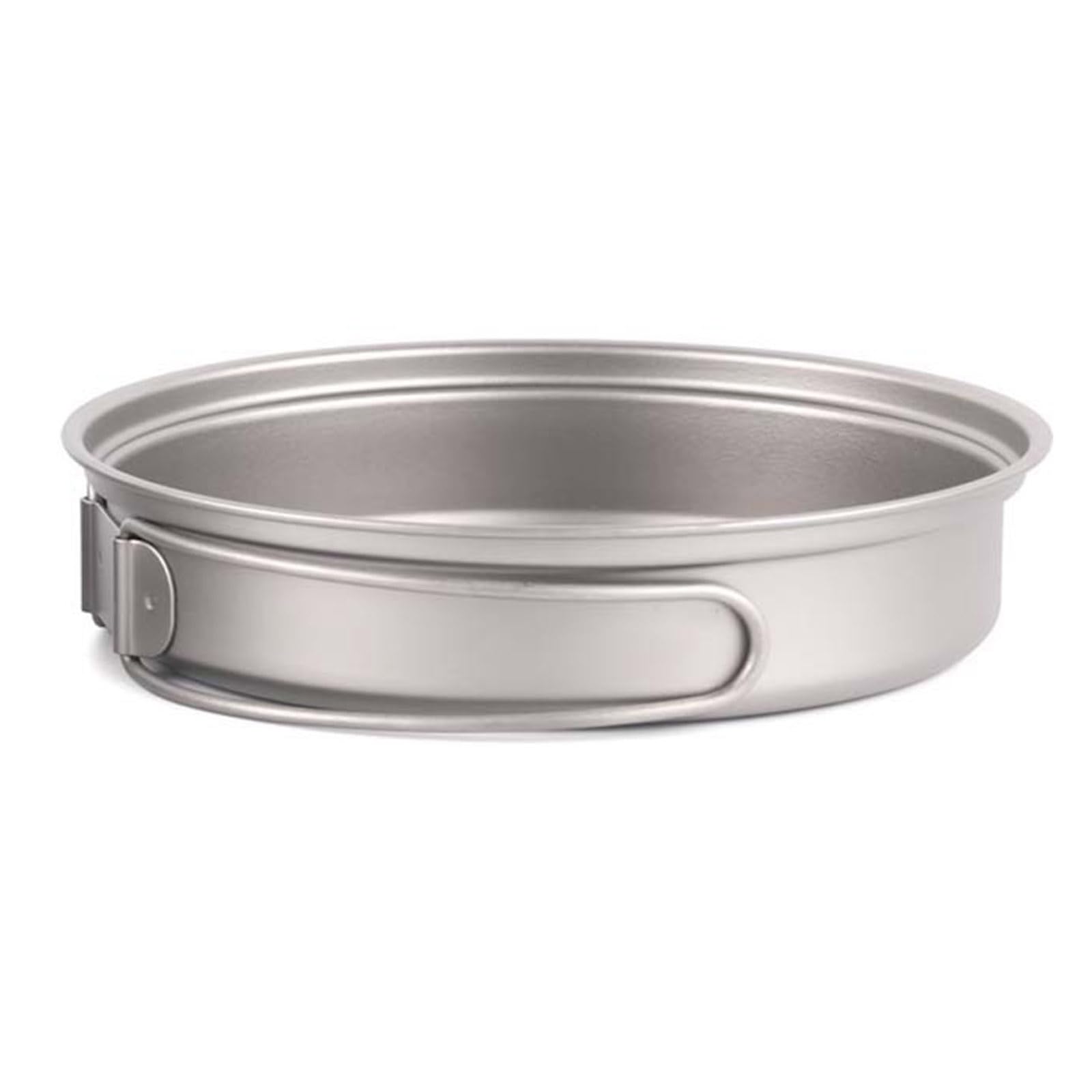 Compacts Assiette de camping avec poignée pliable et légère pour randonnée en plein air