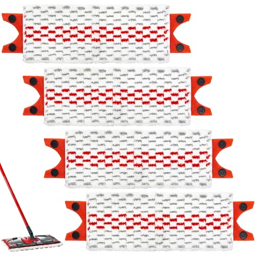 Vinuwu 4pcs Cabezales Recambio Repuesto compatibles con Vileda UltraMax