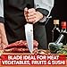 Chef knife. ICEL Cutlery 8-inch Chefs Knife.(Knife Care, Sharpening Instructions Included) Great for chopping, mincing and dicing.