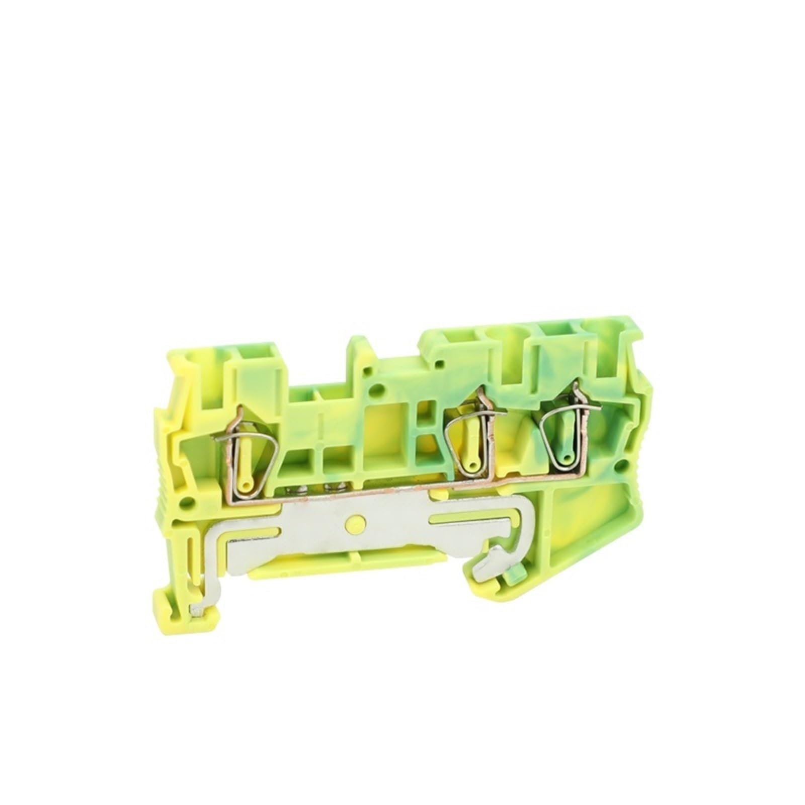 Connettore per cavo di terra DIN ST2.5-TW-PE, 10 pezzi, per molla elettrica, 3 connessioni, 2,5 Mm²