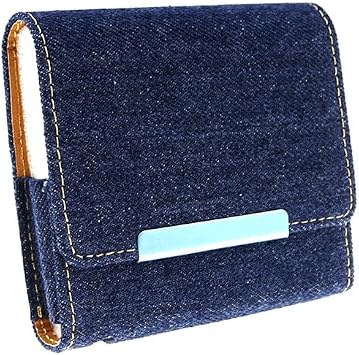 KAIDON PU Leather Case for Ploom X Advanced/X -Style H06-10 (Dark Blue)