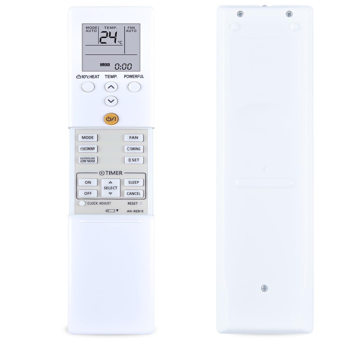 Télécommande Universelle Remplacement Pour Climatiseur Fujitsu - Compatible Nombreux Modèles AR-REM1U, AR-REF1U, Etc.