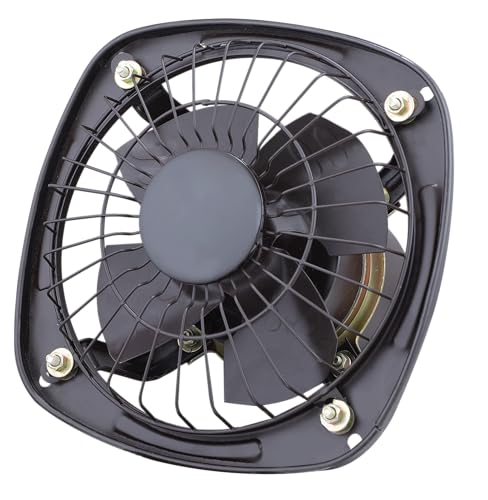Image of Hesper Extreme 6 Inch 150mm (6 Inches) Fresh Air Exhaust Fan | 55 W, 2200 RPM | Powerful & Silent Ventilation for Kitchen, Bathroom & Office (Matt Brown)