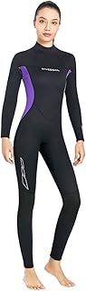 DIVE & SAIL ウエットスーツ 3mm フルスーツ メンズ レディース サーフィン ウェットスーツ ダイビング SUP ボディボード シュノーケリング DS3148F-XS