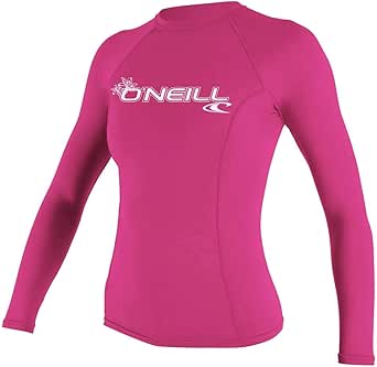O'Neill Wetsuits Women's Basic 50+ Long Sleeve Rash Guard