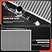 A-Premium Engine Coolant Radiator Assembly Compatible with Honda Civic 2006 2007 2008 2009 2010 2011, 1.8L 2.0L, Replace# 19010RNBC51