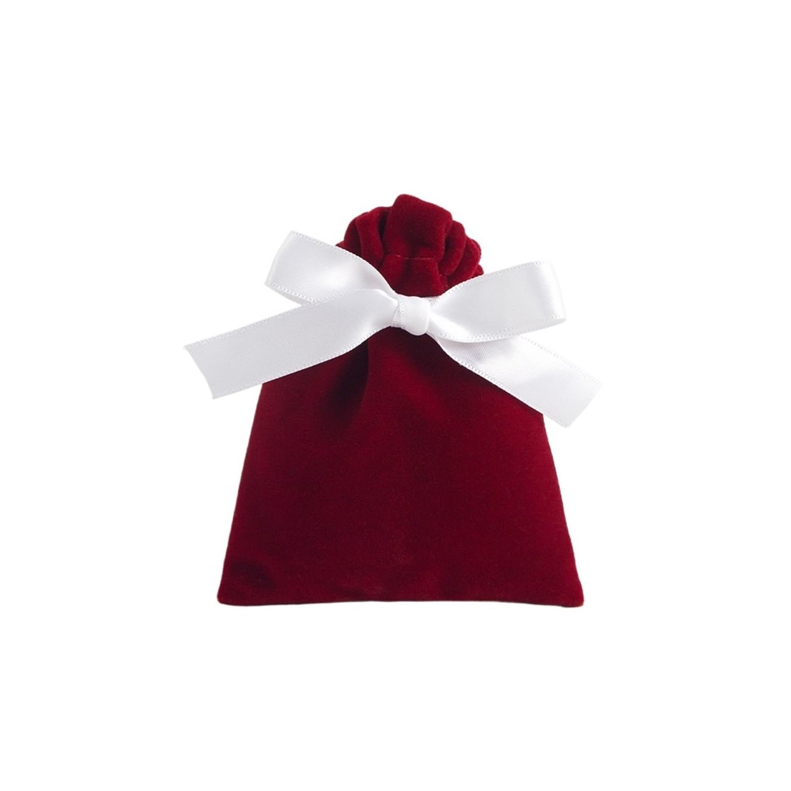 SHENJMAI Velvet Jewelry Pouches 10pcs 10x12cm Jewelry Packing Ribbon Velvet Bags Display Storage Wedding Travel Candy Drawstring Dust Pouches(Color22,15x20)