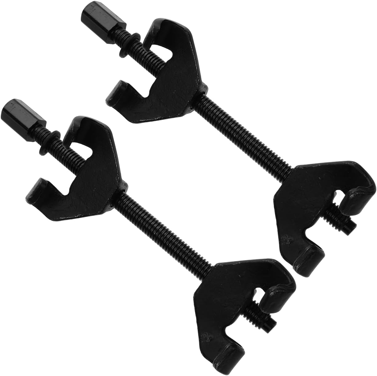 2pcs Heavy Duty Coil Spring Compressor Tool for Quick and Automotive Spring Installation and Removal Compact Design for Easy Storage and Transport High-strength Construction