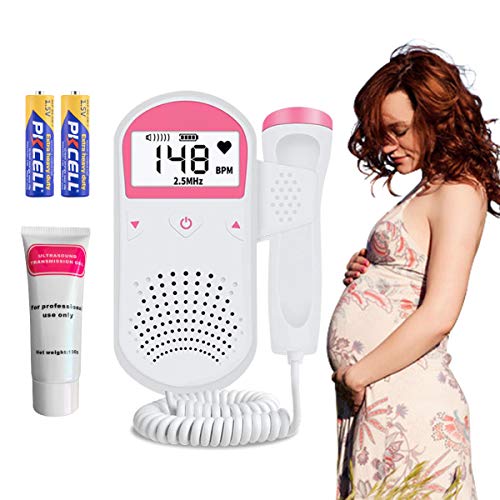 Fetal Doppler, Baby Doppler, Pregnant Heartbeat Monitor, at Home Pregnancy Doppler