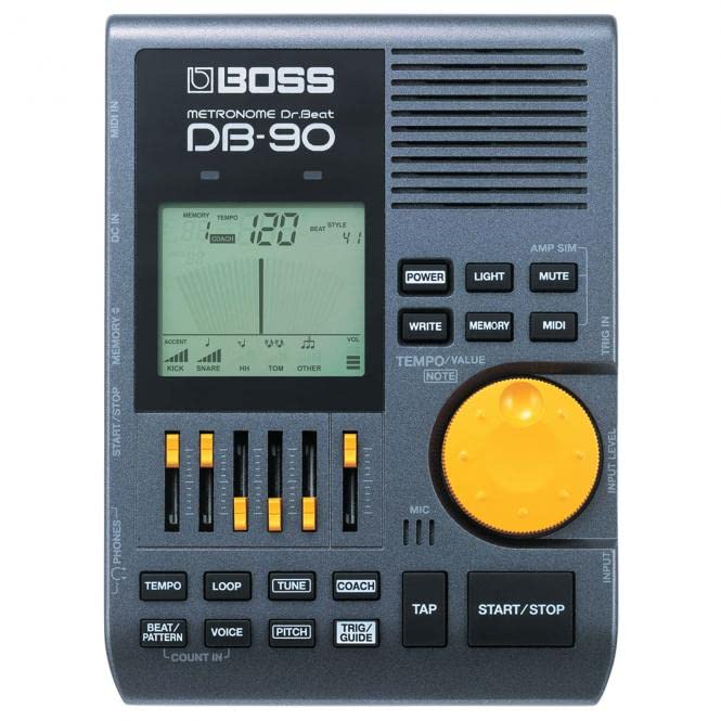 Boss DB-90 Métronome Dr Beat + casque Keepdrum - Les Beatles, Paul McCartney, John Lennon, RIngo Starr, George Harrison Boss DB-90 Métronome Dr Beat + casque Keepdrum – Image 3