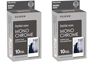 Fujifilm Instax Mini Film Black and White: Capture Timeless Memories in Monochrome