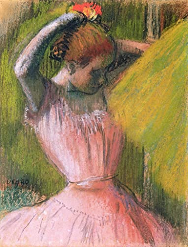 Affiche Degas Danseuse de ballet pour créer une ambiance feutrée dans votre grand salon