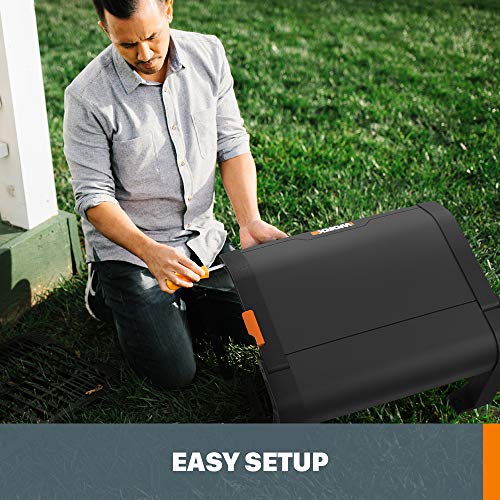 Worx Wa0810 Landroid Garage With Flip Up Cover, Gray #TOP4