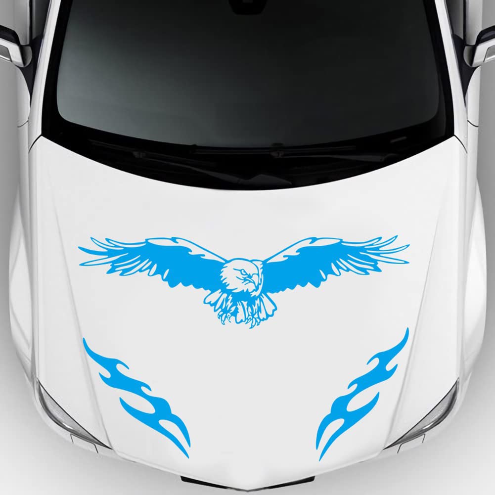 Pegatina De Águila 3D Para Coche - Vinilo Decorativo PVC, 18x24 Cm, Resistente Al Agua Y Sol, Para Autos, Camiones O Furgonetas