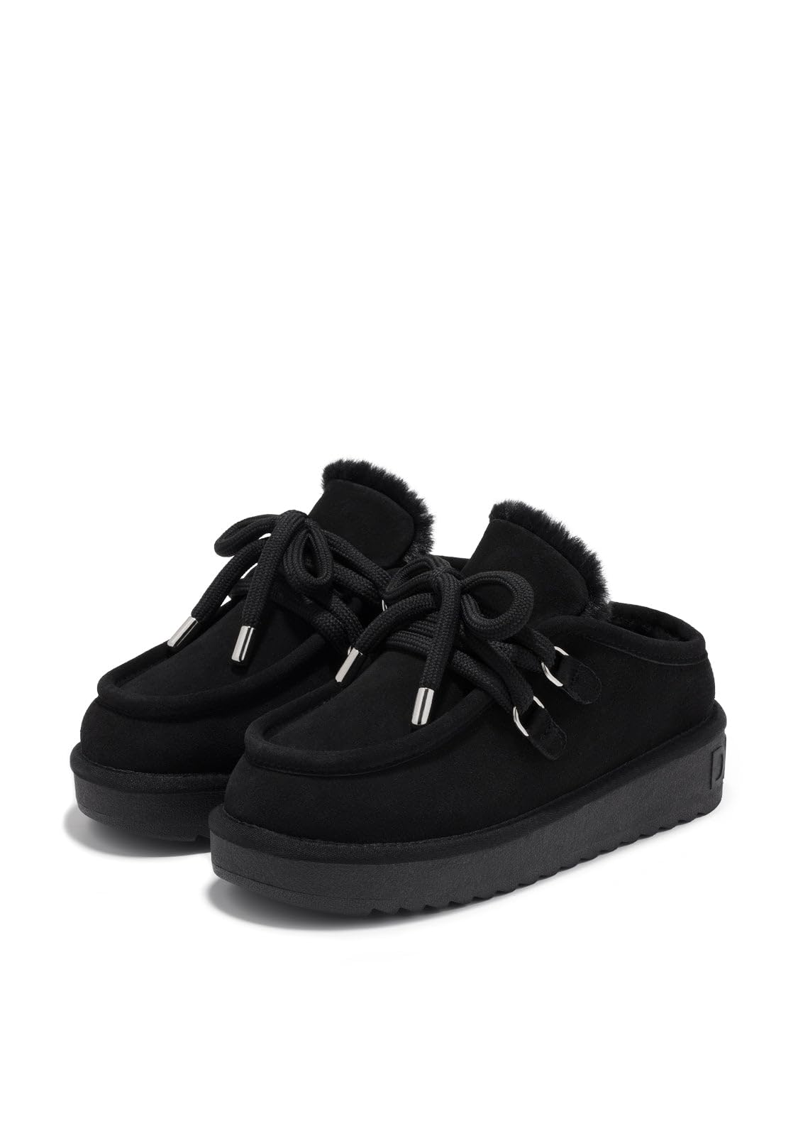 D.Franklin Chodaki Damskie Nordic Clog w kolorze czarnym - Buty Damskie - Moda Casual - Rozmiar (42) - Model nordic