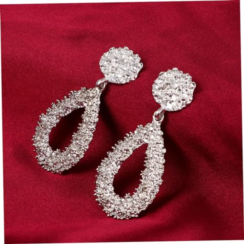Boucles d'oreilles en larmes légères qui ne tirent pas le lobe