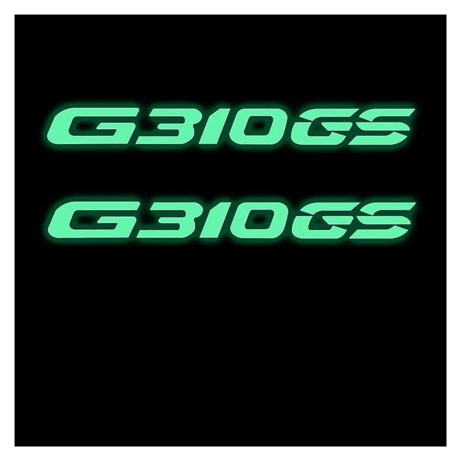 for G310GS G 310 GS G310 310GS GS310 Motorcycle Glow Stickers Waterproof Sticker Decal Accessories(Fluorescence,2cm*8cm)