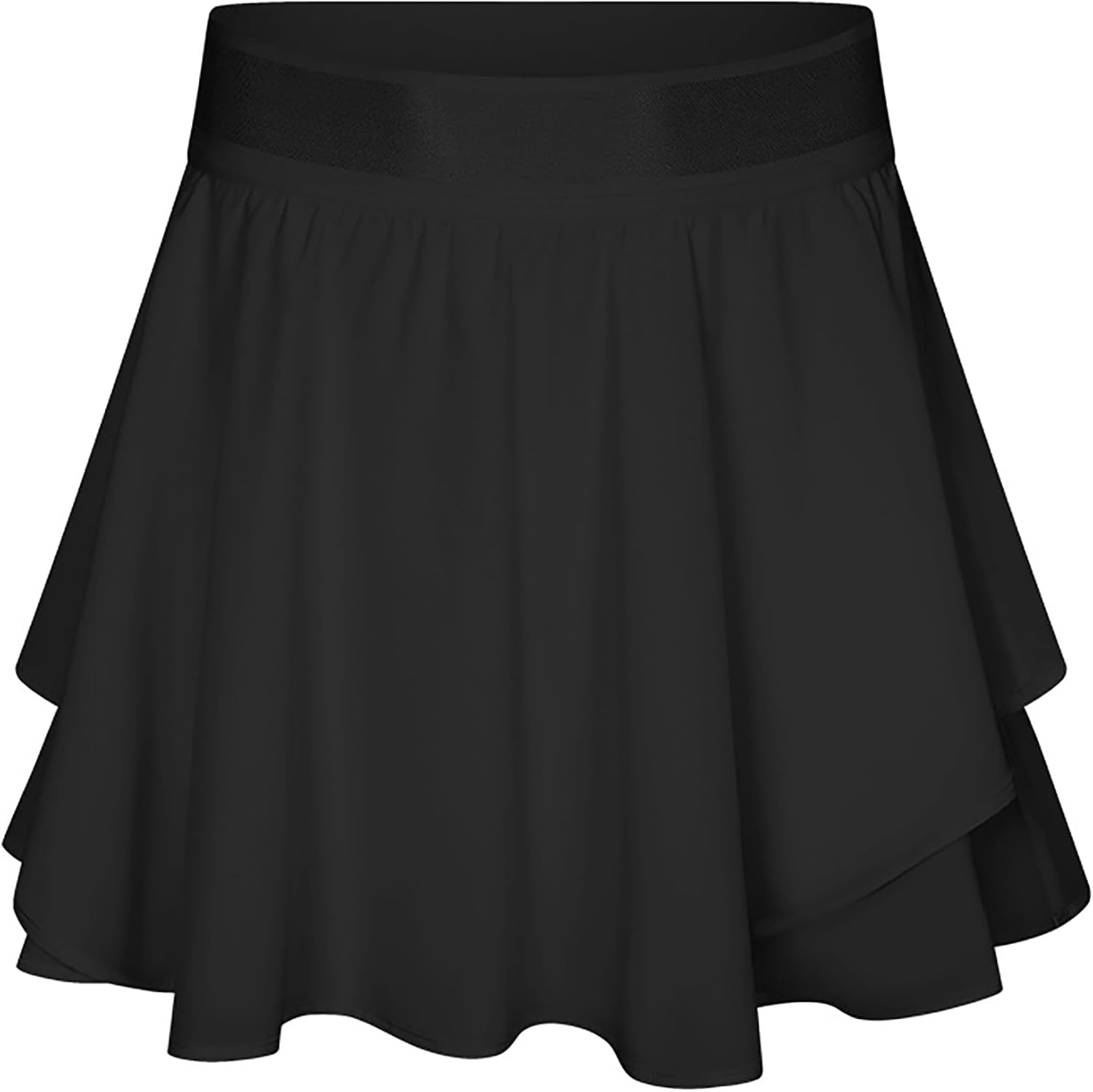 Zingther Women’s Quick Dry Ice Cooling Activewear Sport Skorts for Tennis, Golf, Badminton, Fitness and Running, Girls’ Pleated Skirts with Built-in Shorts