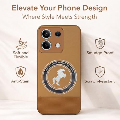 Jkobi Store Jkobi PU Leather Case for Xiaomi Redmi Note 13 5G - Image 3