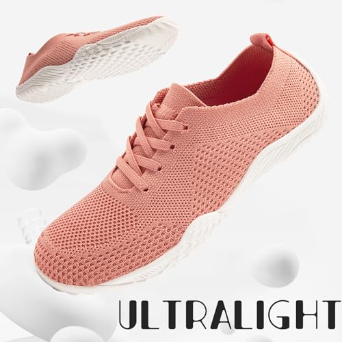 Image of Barefoot Shoes Women Tennis Gym Zero Drop Trail Minimalist Sneakers | Zero Drop 丨Minimalist丨Lightweight Material丨Breathable Mesh丨Non-Slip丨Machine Washable