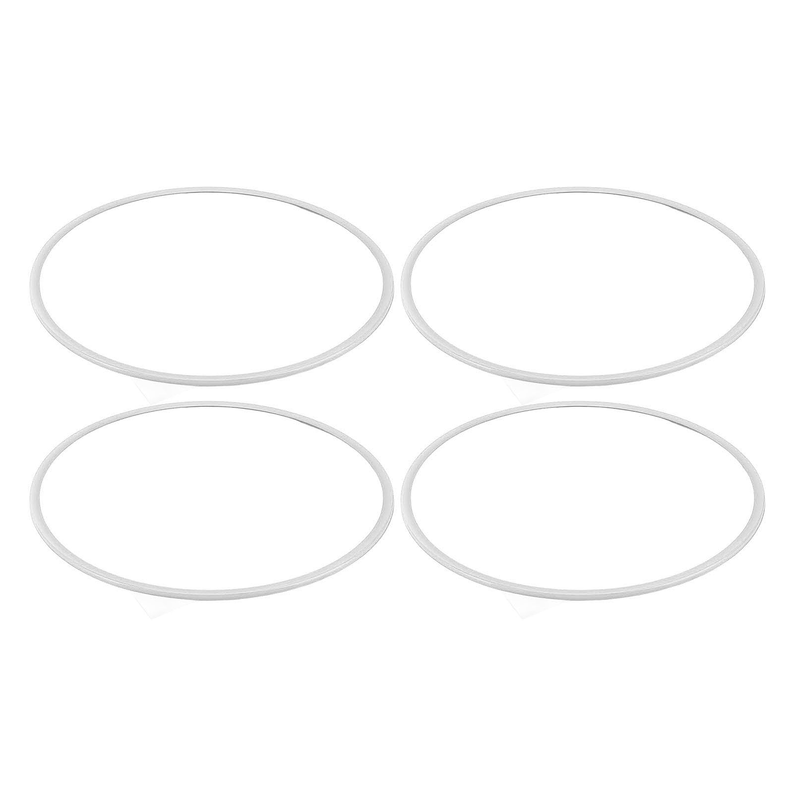4Pcs Wheel Rim Protector Ring Easy Installation Self Adhesive