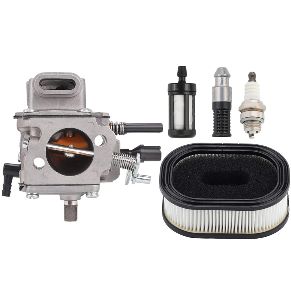 Kizut MS660 Carburetor Air Filter Oil Fuel Filter Kit for STHIL MS640 MS650 064 066 Chainsaw 1122 120 0623 1122 120 0621 Zama C3A-S31 Walbro WJ-67A WJ-67B WJ-76A Carb