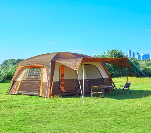 Carpa Grande KTT para 12-14 Personas, 2 Habitaciones miniatura 2