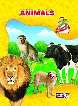 Hardcover Big Board Book Animals Book