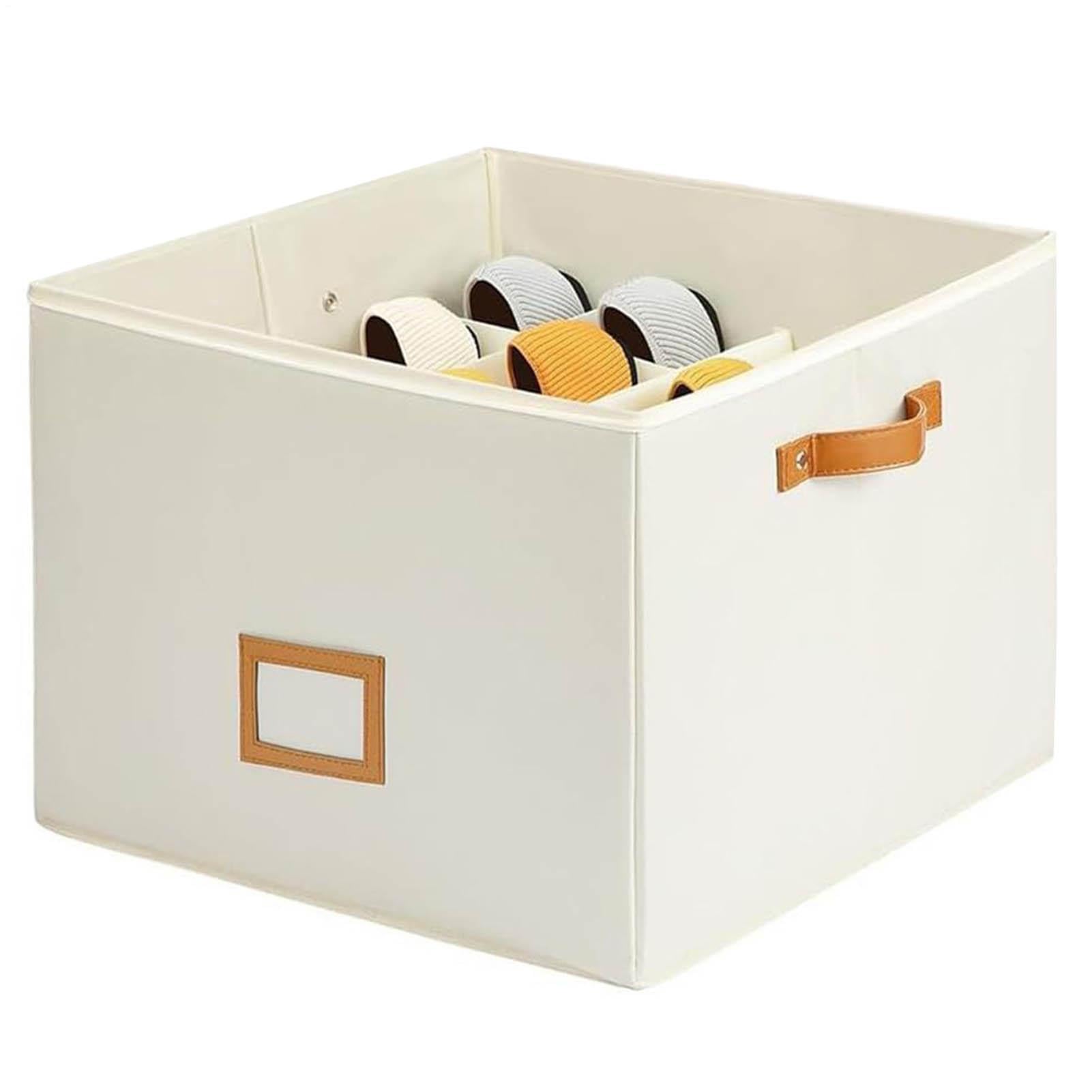 Boîte de rangement pour chaussures empilable et portable pour un couloir ou dortoir optimisé.