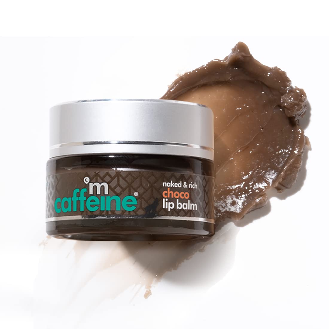 mCaffeine Deep Moisturizing Choco Lip Balm for Healing Dry & Chapped Lips – 24 Hrs Moisturization | Lip Care for Men & Women with Cocoa Butter &…