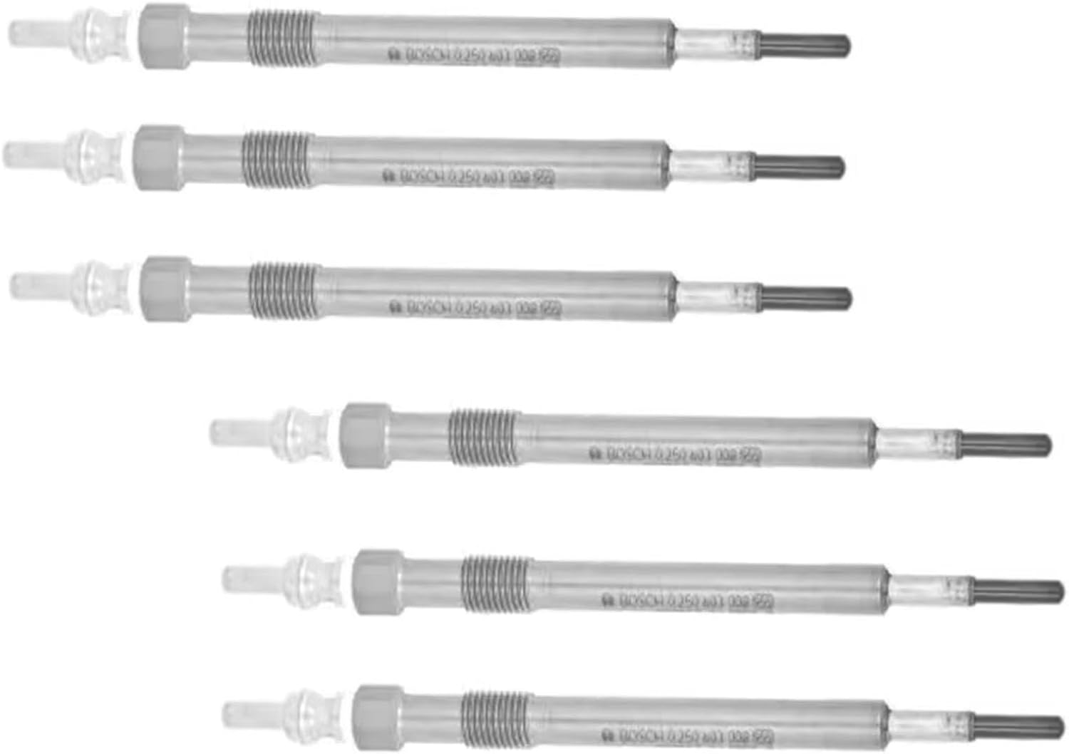 Car Heater Glow Plugs Compatible With Maserati For Quattroporte For Ghibli 2013 For Levante 2016 6000631196 Vehicl Diesel Heater Glow Plug Set 6Pcs