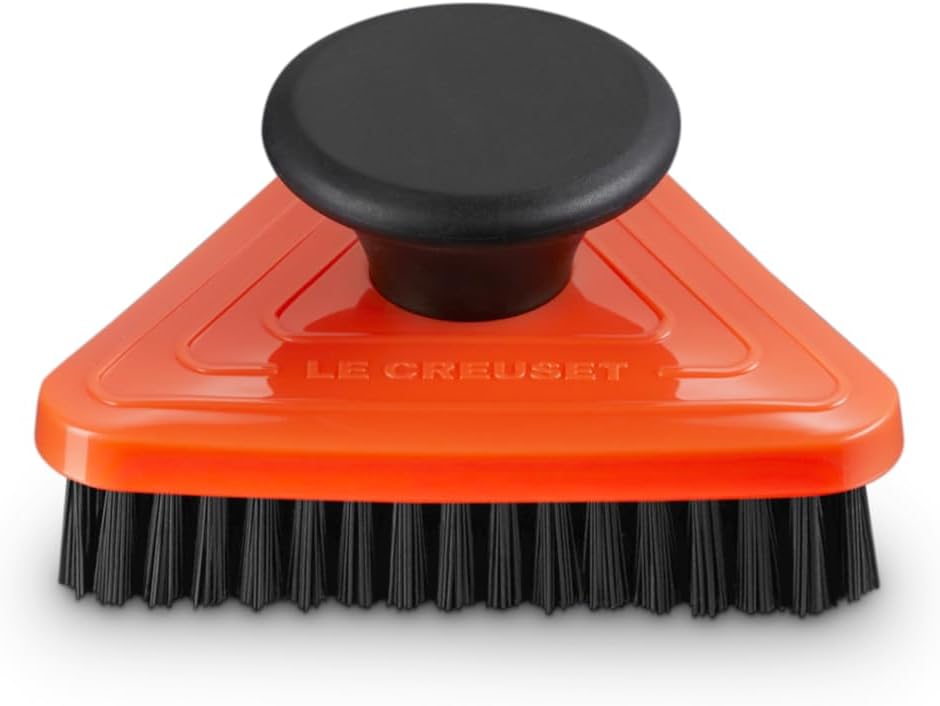 Le Creuset Triangle Grill Pan Brush, 3.7", Marseille