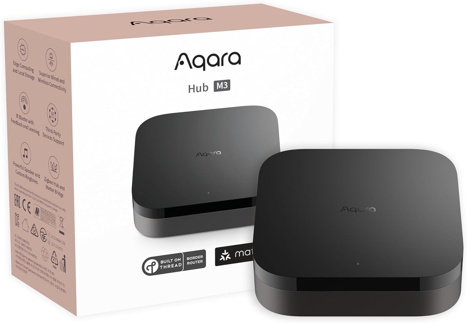 Aqara Smart Hub M3 for Home Automation, Material Controller, Threaded Board Router, Zigbee, Bluetooth, WiFi, PoE, IR, Compatible with Alexa, Apple HomeKit, SmartThings-image-29
