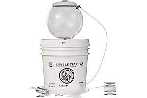 TankMatez Large Hydraulic EZ Catch Bubble Fish Trap