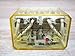 IDEC RH4B-ULDC24V 24 VDC Coil, 4 Poles 4PDT, Blade Terminal, Compact Power Relay, Industrial 10 AMP GP Relay, RH Series, with LED Indicator