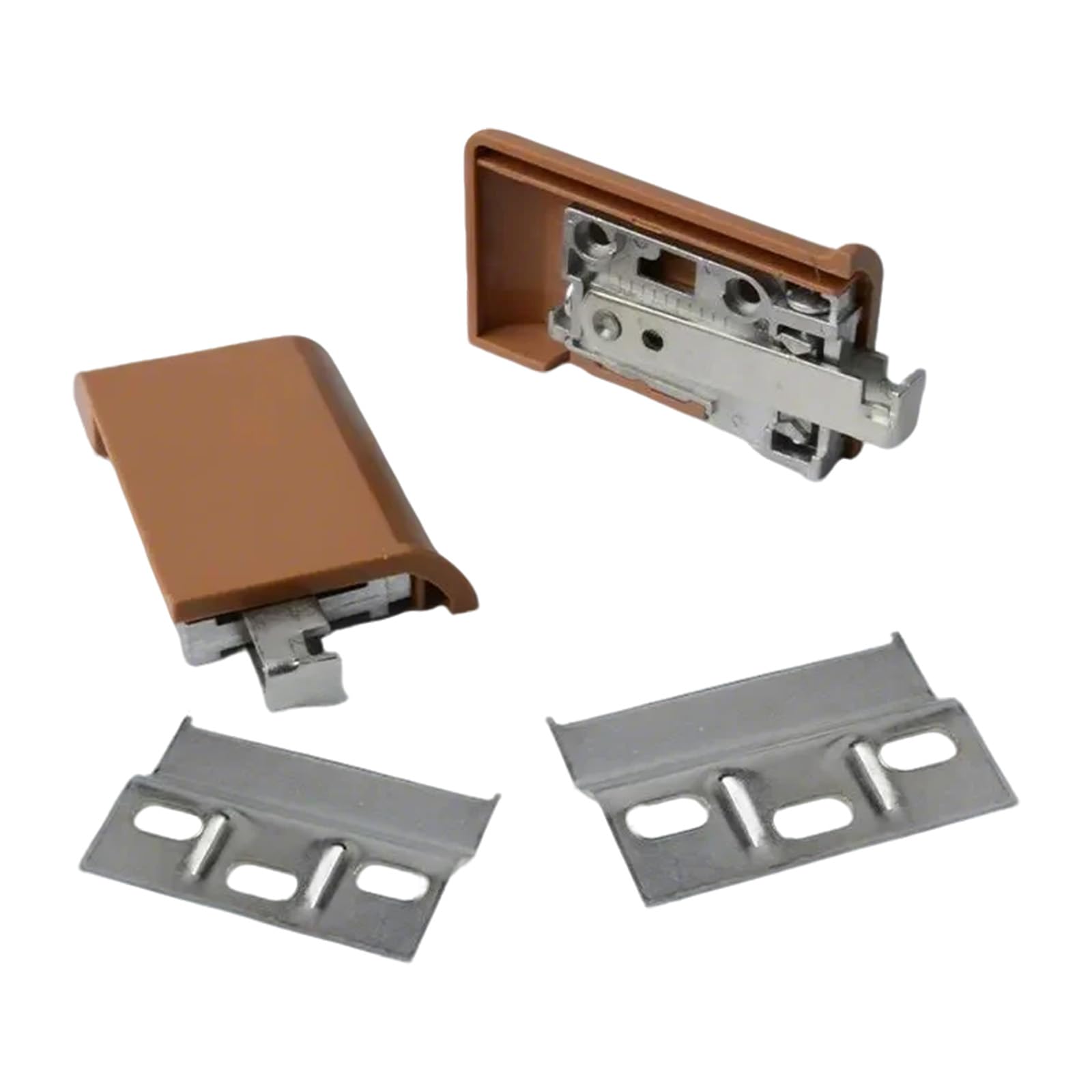 Buxuaaaa Brown Kitchen Cabinet Metal Hanger Suspension Bracket Wall Cabinets Hardware Concealed Cabinet Wardrobe Hanging Code Furniture Accessories